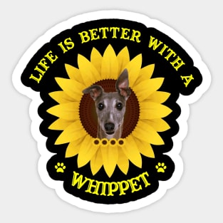 Whippet Lovers Sticker